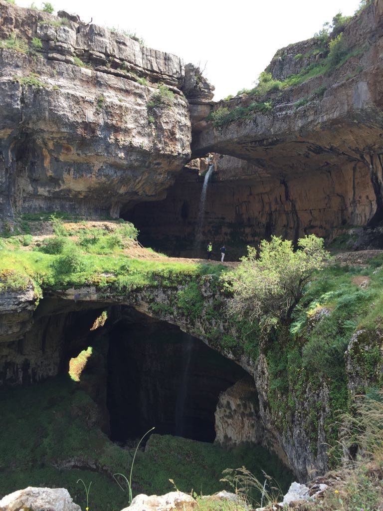 Libanon, Baatara Gorge Wasserfall
