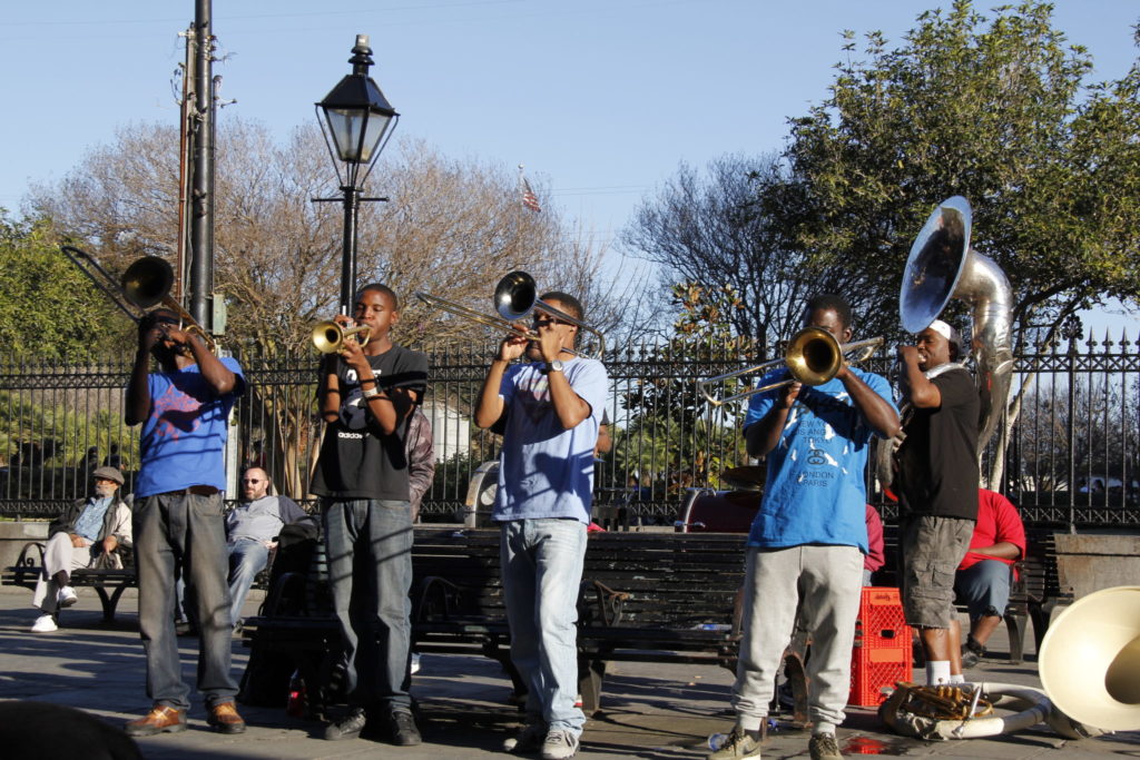 New Orleans, French Quarter, Straßenmusik, USA