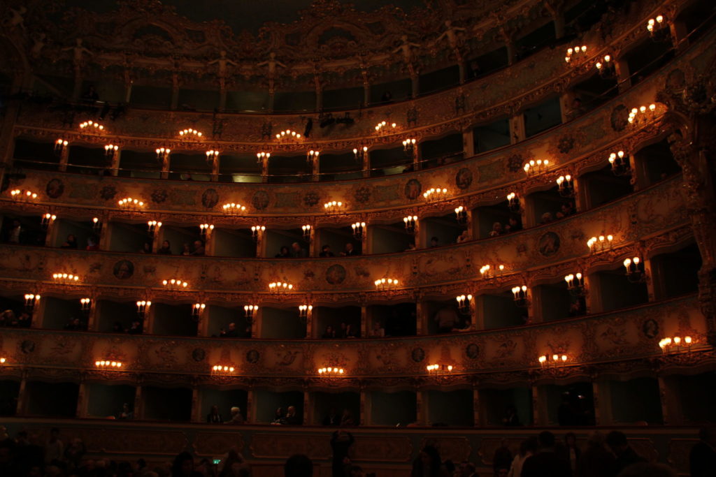 Das Theater La Fenice in Venice, Italien, Italy