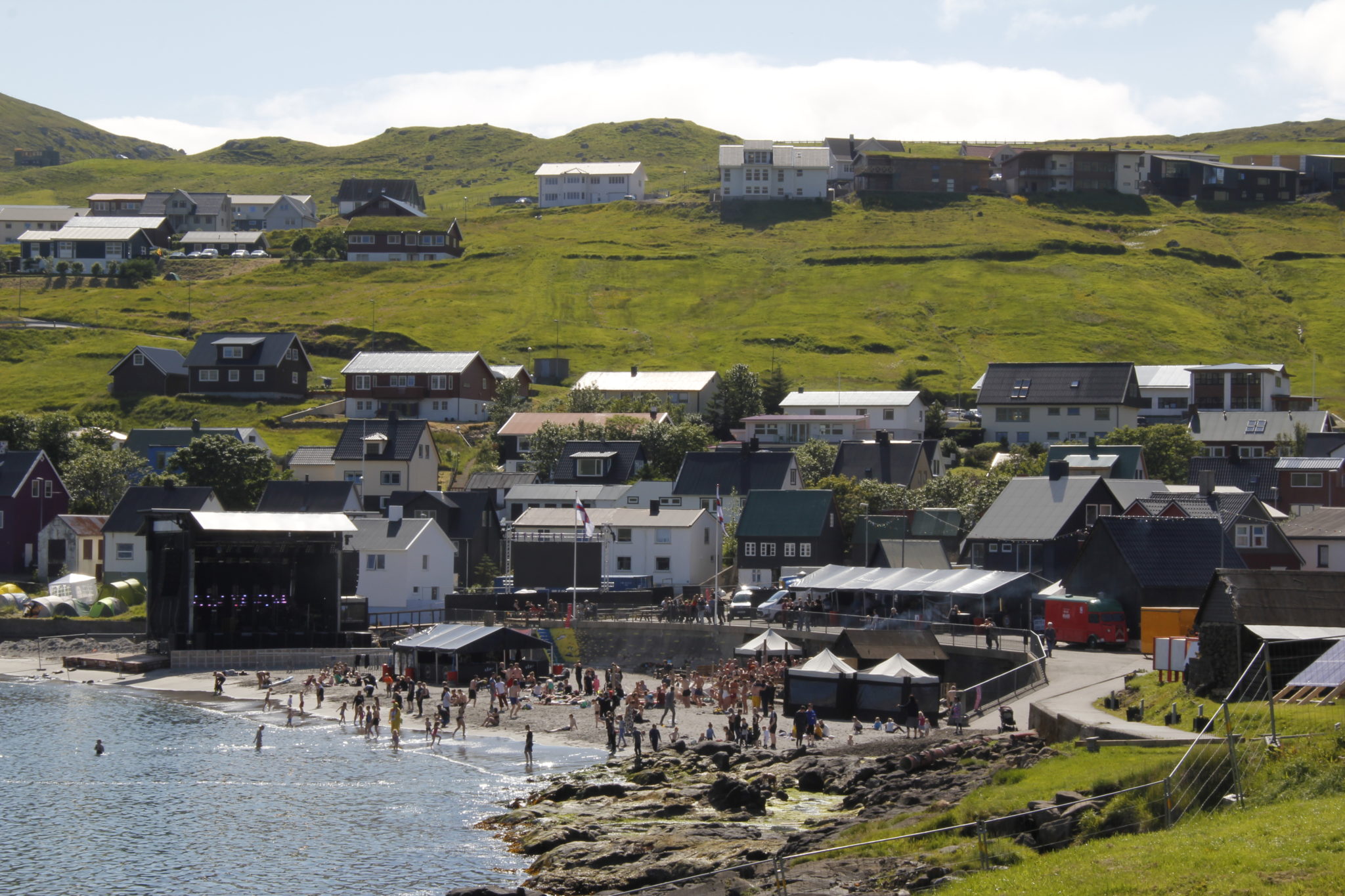 G!-Festival, Färöer Inseln, Strand