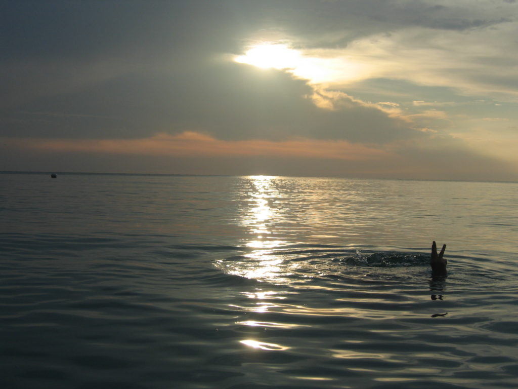 Jamaika, Karibik, Strand, Schwimmen