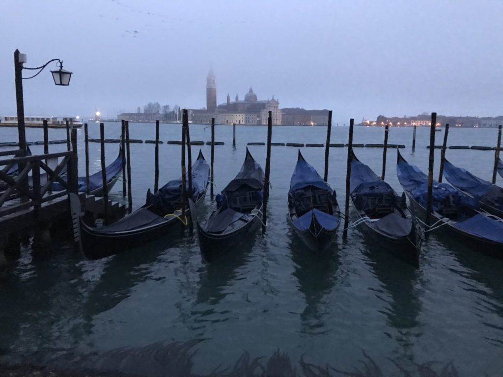 Venedig, Wasser, Winter, Kanal, Italien