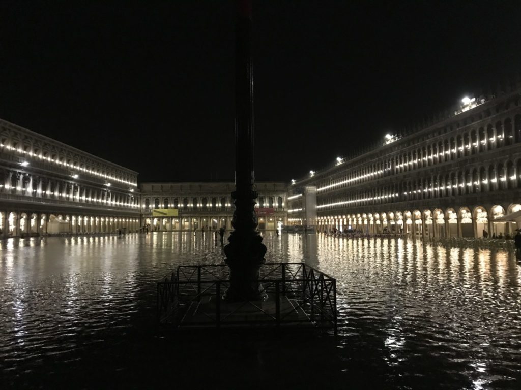 Venedig, Wasser, Winter, Kanal, Italien, Piazza San Marco