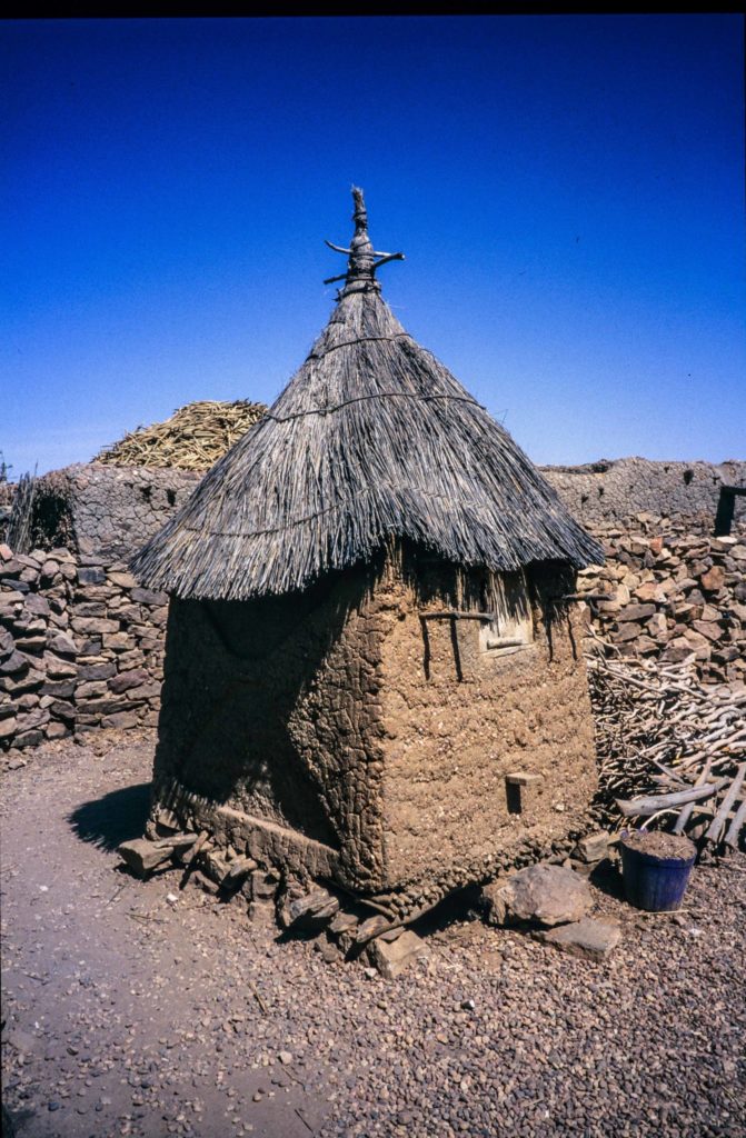 Getreidespeicher der Dogon, Mali