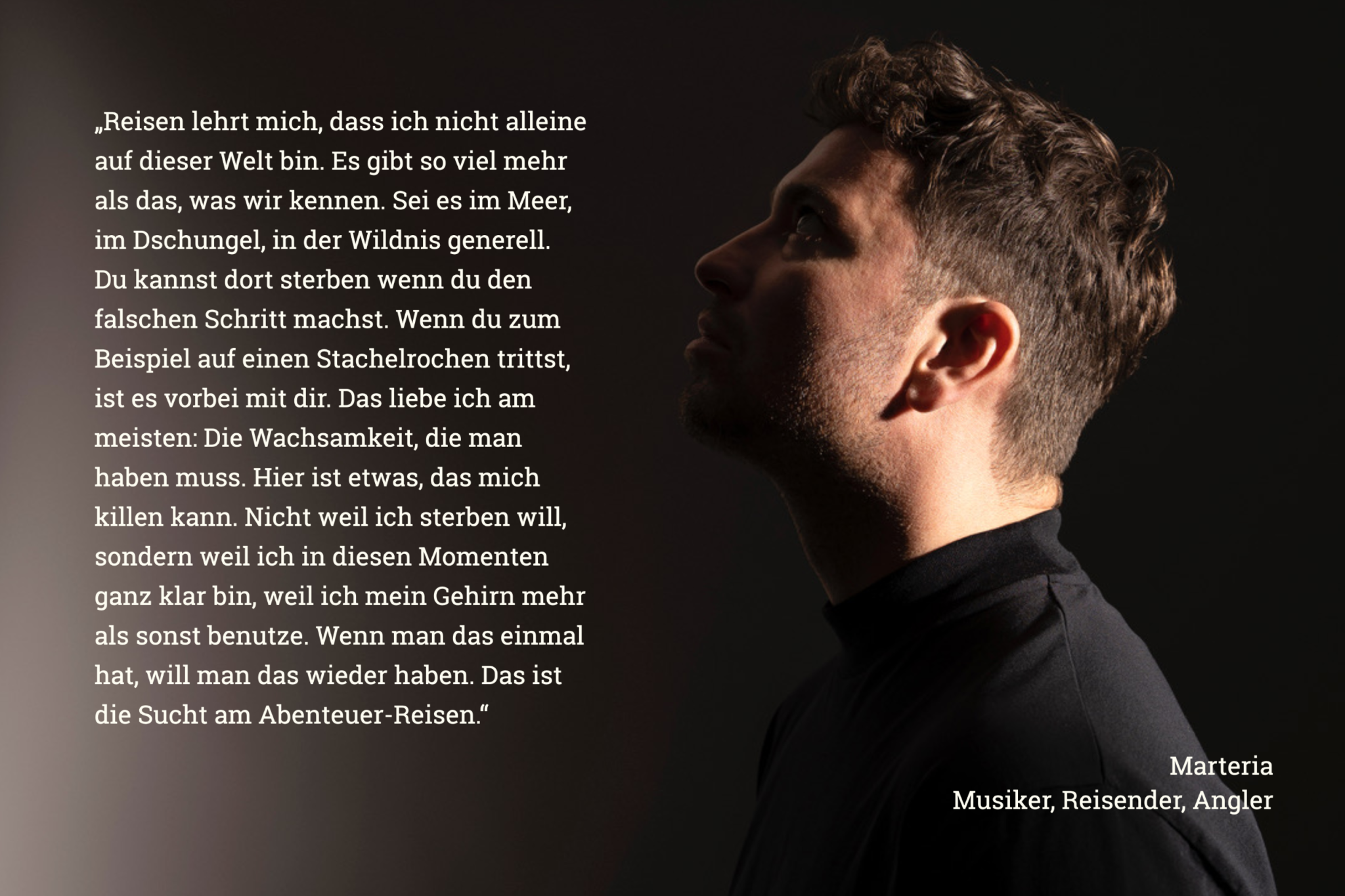 Marteria Reisen