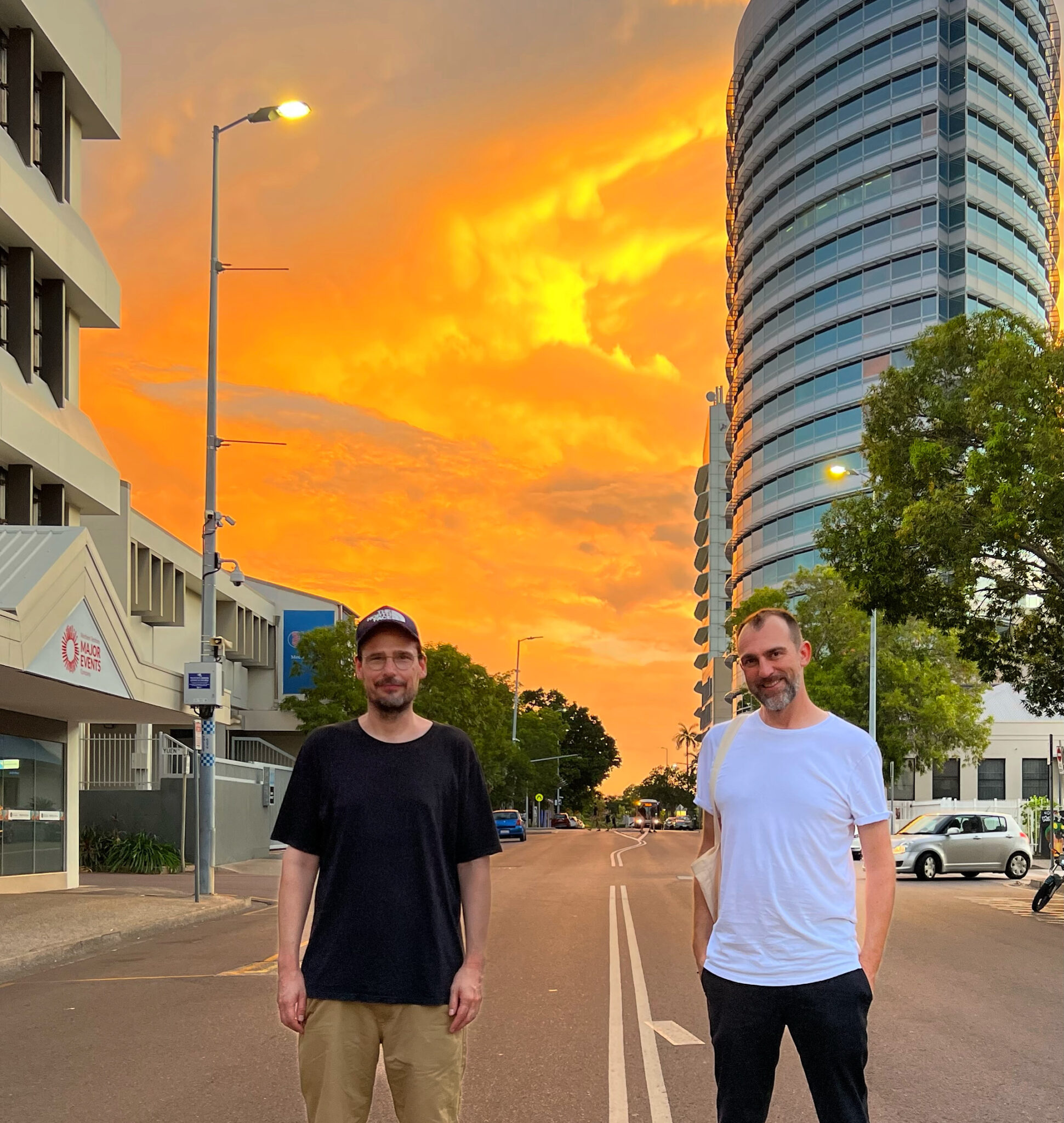 Jochen und Michael in Darwin