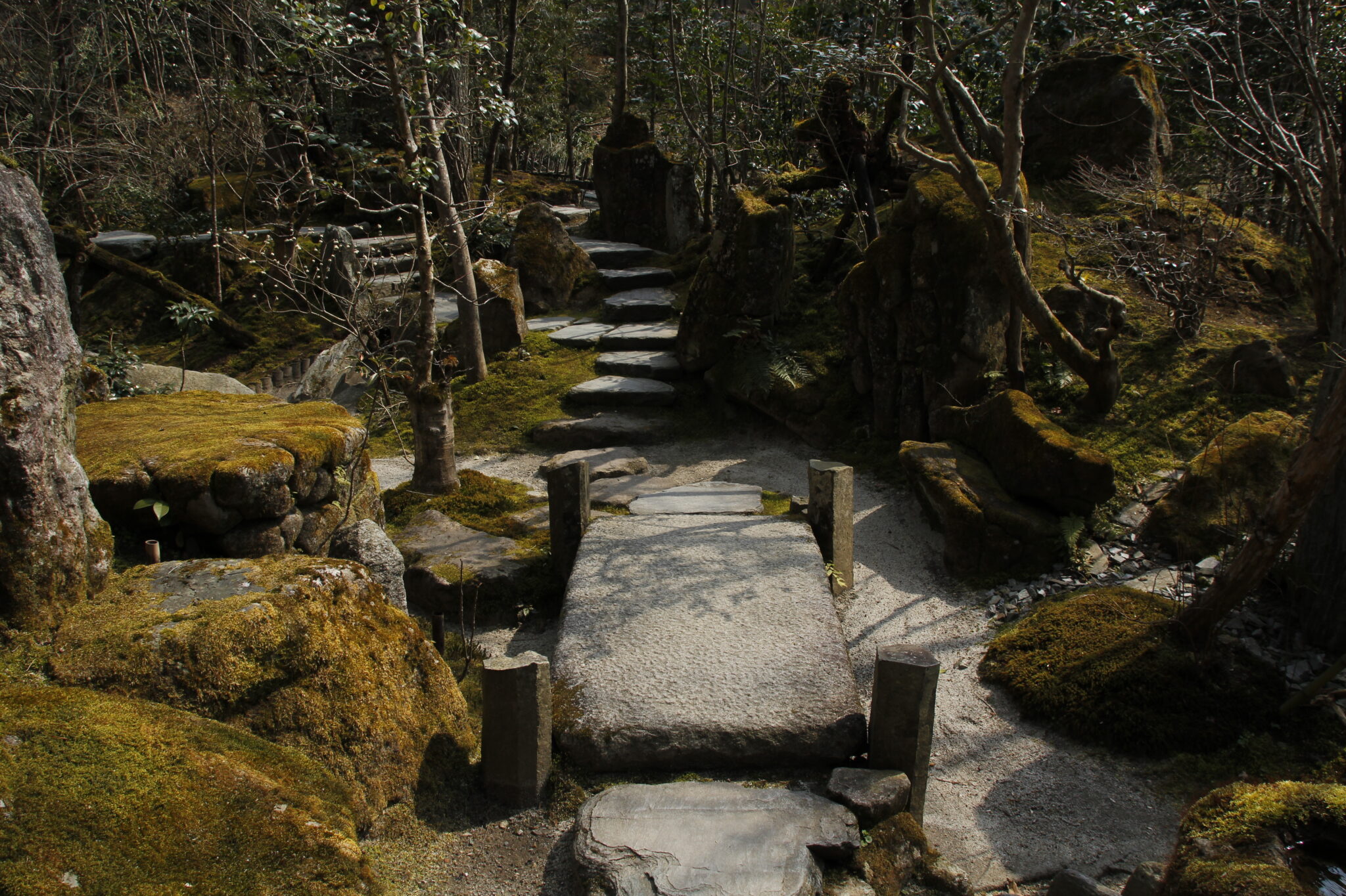 Garten Sanzen-in Tempel, Ōhara, Kyōto, Japan