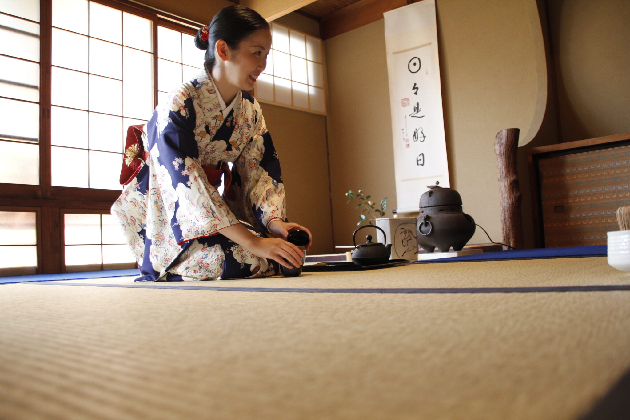 Japanische Teezeremonie in Kyōto