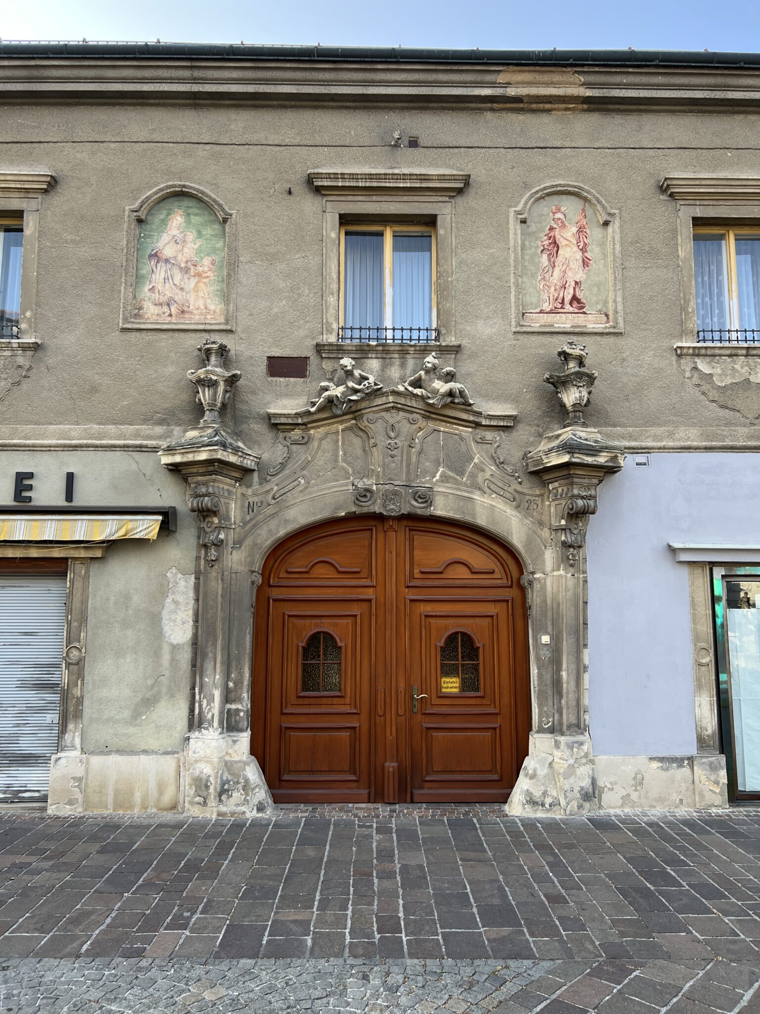 Hausfront Eisenstadt, Österreich, Burgenland